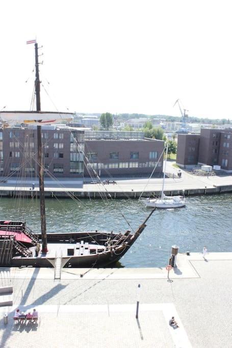 Ohlerich Speicher - Schlafen Im Hafen Wißmar Eksteriør billede
